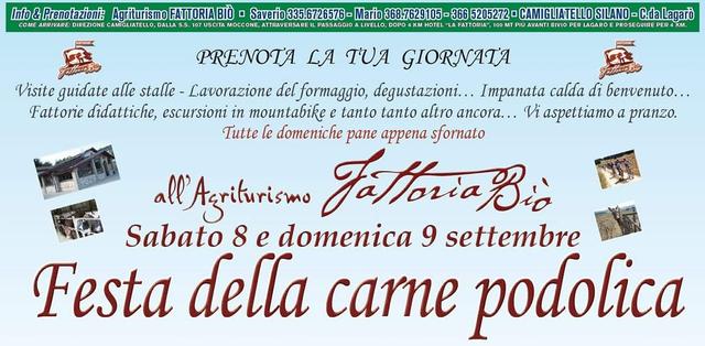 Festa della carne bovina Podolica